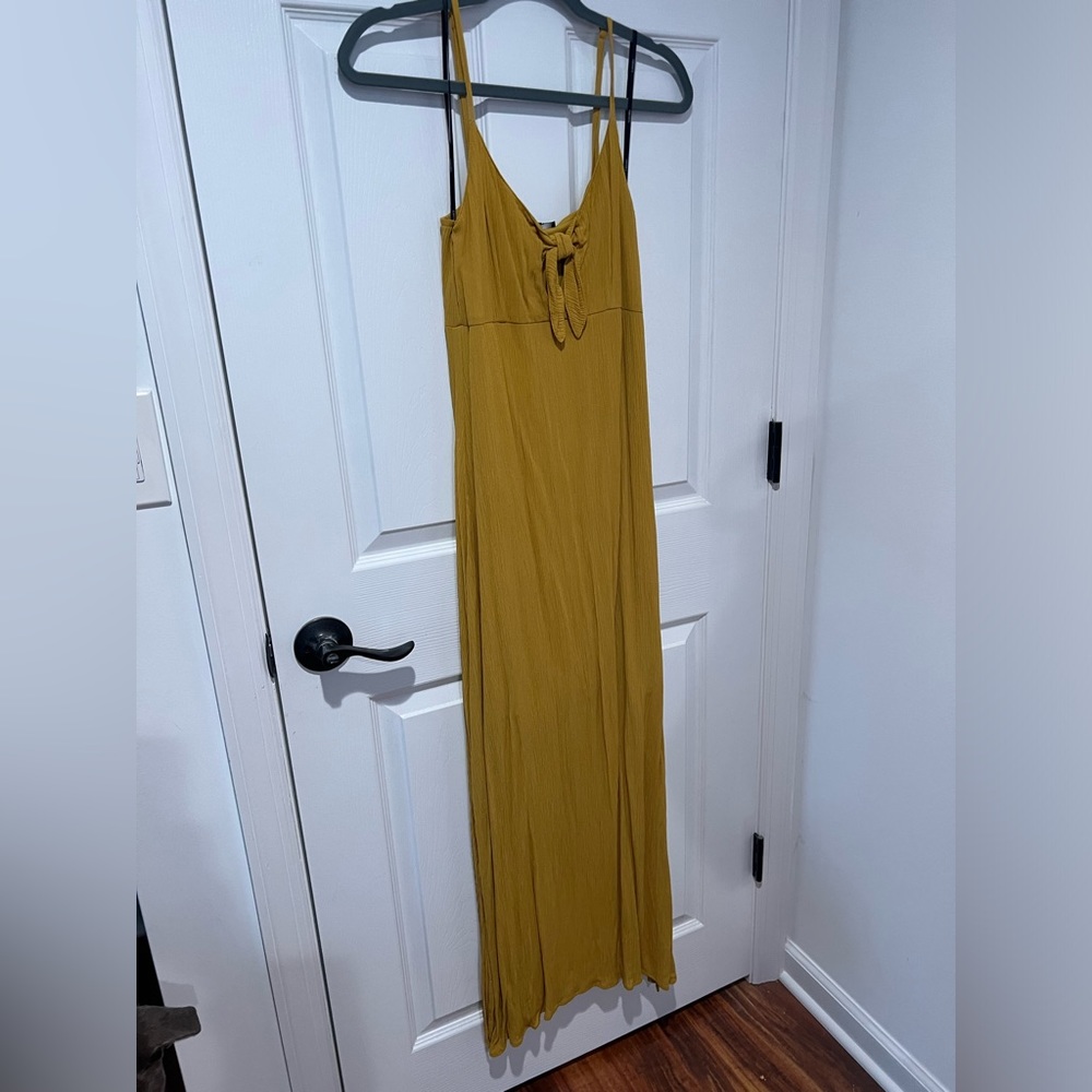 NWT yellow maxi dress